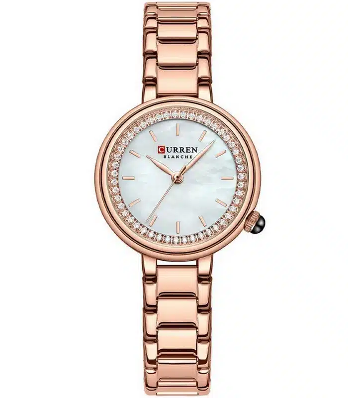 Montre Femme Curren 9089 Rosé prix Tunisie