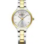 Montre Femme Curren 9105 Fond Argent