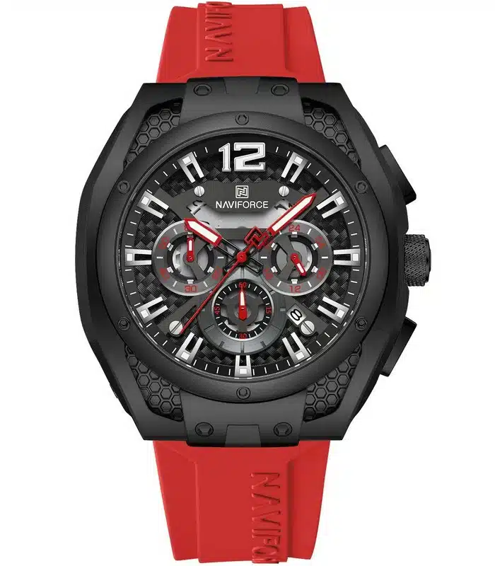 Montre Homme Naviforce NF8063 Rouge prix Tunisie