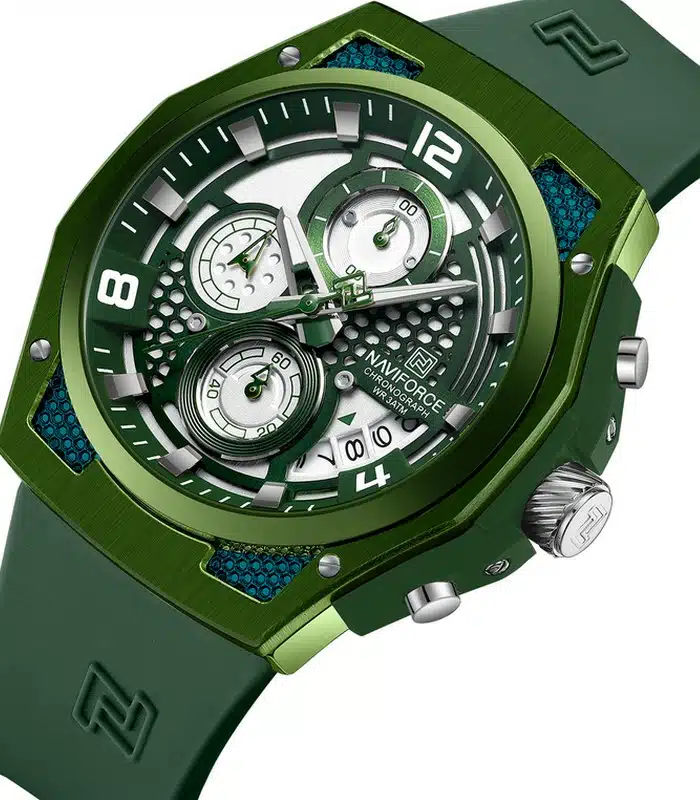 Montre Naviforce NF8051 Vert Homme prix Tunisie Montre Naviforce NF8051 Vert Homme prix Tunisie
