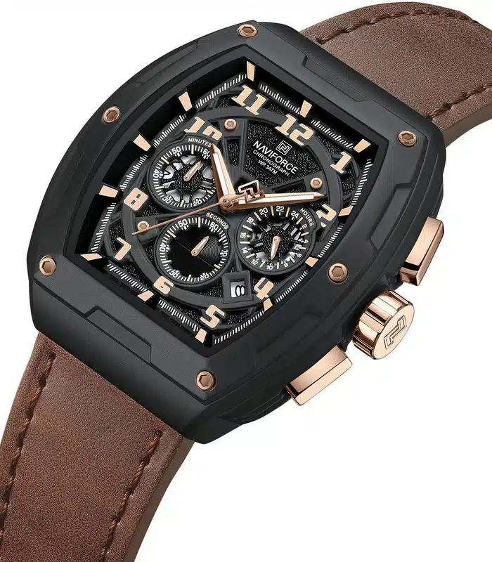 Montre Naviforce NF8053 Marron Homme prix Tunisie Montre Naviforce NF8053 Marron Homme prix Tunisie
