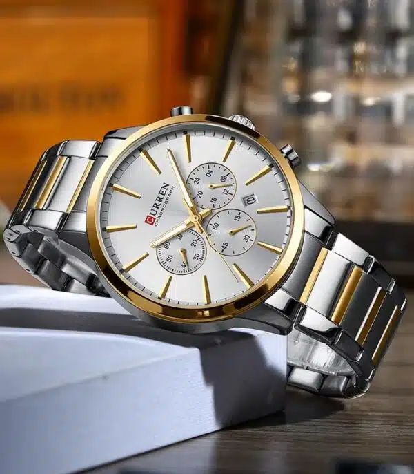 Prix montre Curren 8435 Doré Homme Tunisie