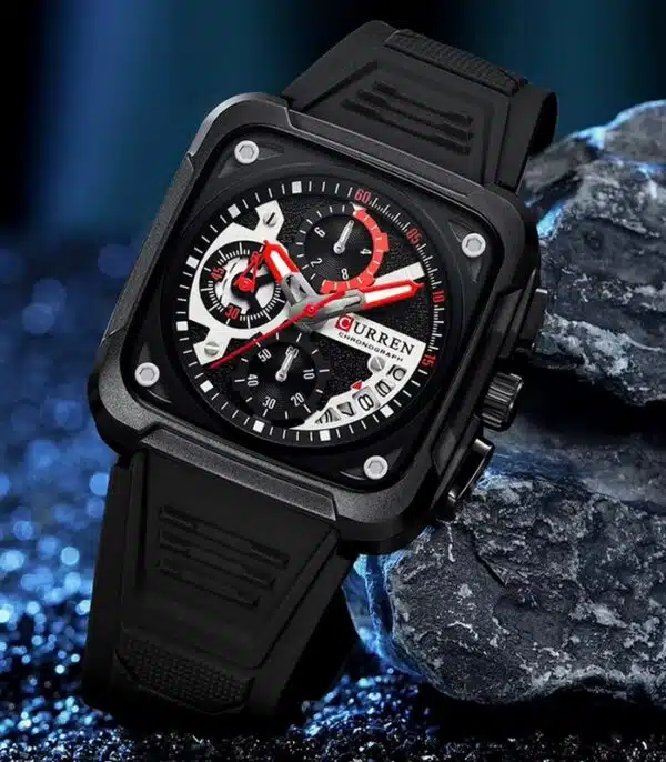 Prix montre Curren 8461 Noir Homme Tunisie