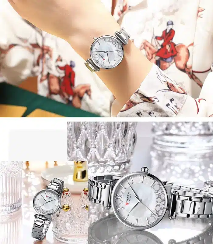 Prix montre Femme Curren 9072 Argent Tunisie Prix montre Femme Curren 9072 Argent Tunisie