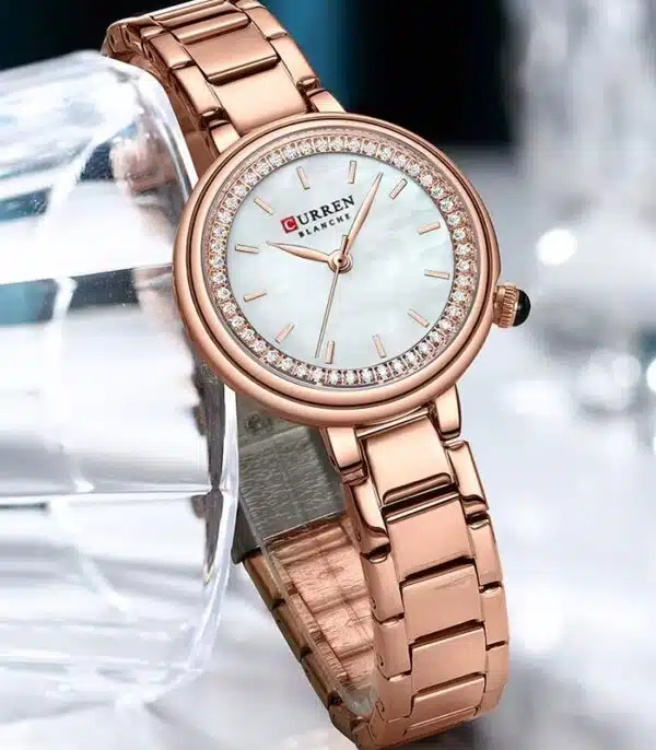 Prix montre Femme Curren 9089 Rosé Tunisie