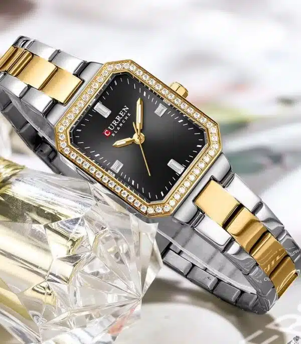 Prix montre Femme Curren 9102 Doré Tunisie