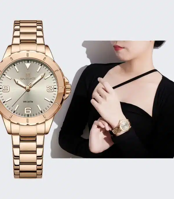 Prix montre Femme Naviforce NF5022 Rosé Tunisie Prix montre Femme Naviforce NF5022 Rosé Tunisie