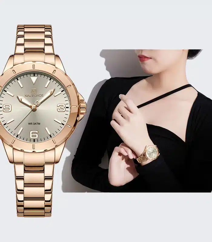 Prix montre Femme Naviforce NF5022 Rosé Tunisie Prix montre Femme Naviforce NF5022 Rosé Tunisie