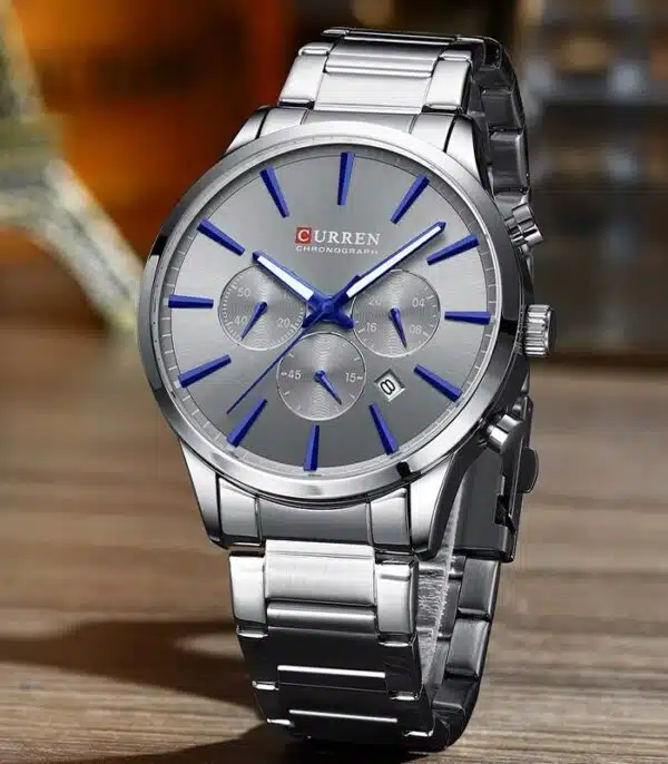 Prix montre Homme Curren 8435 Argent Tunisie