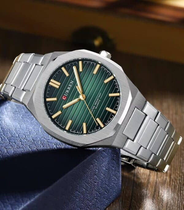 Prix montre Homme Curren 8456 Fond Vert Tunisie Prix montre Homme Curren 8456 Fond Vert Tunisie