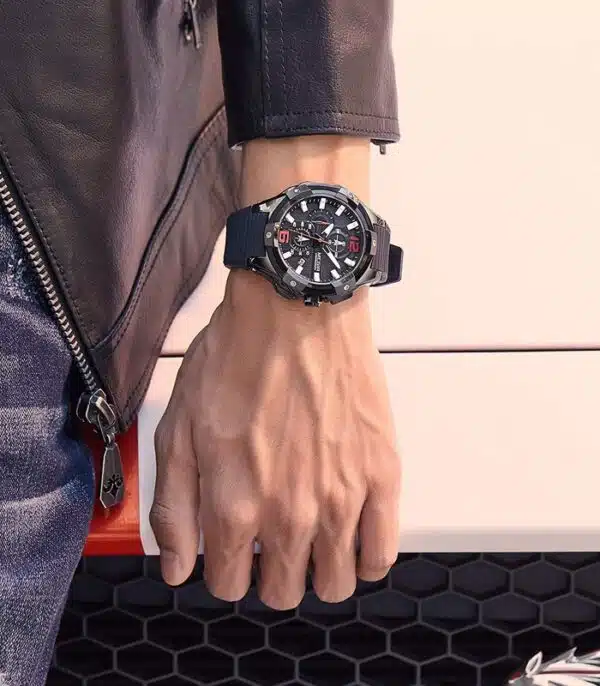 Prix montre Homme Megir 2161 Noir Tunisie