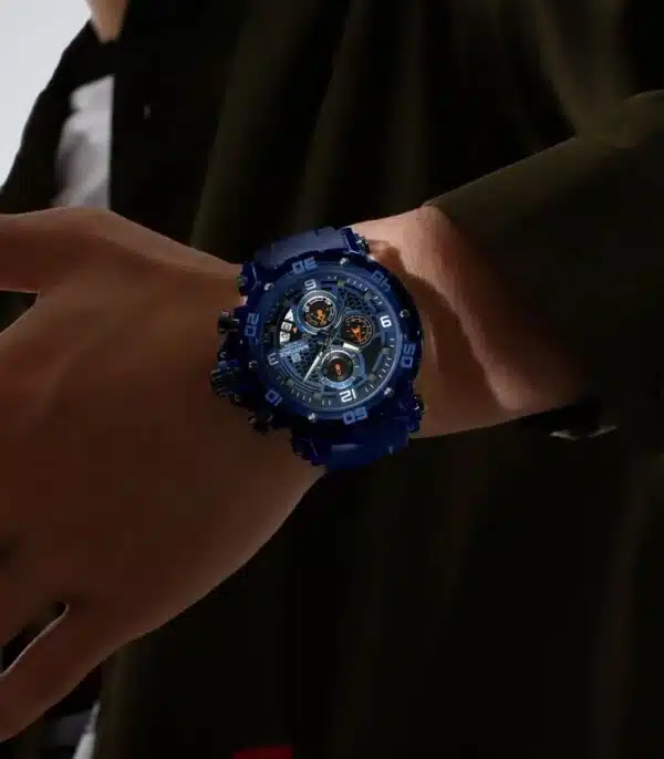 Prix montre Homme Naviforce NF7123 Bleu Tunisie