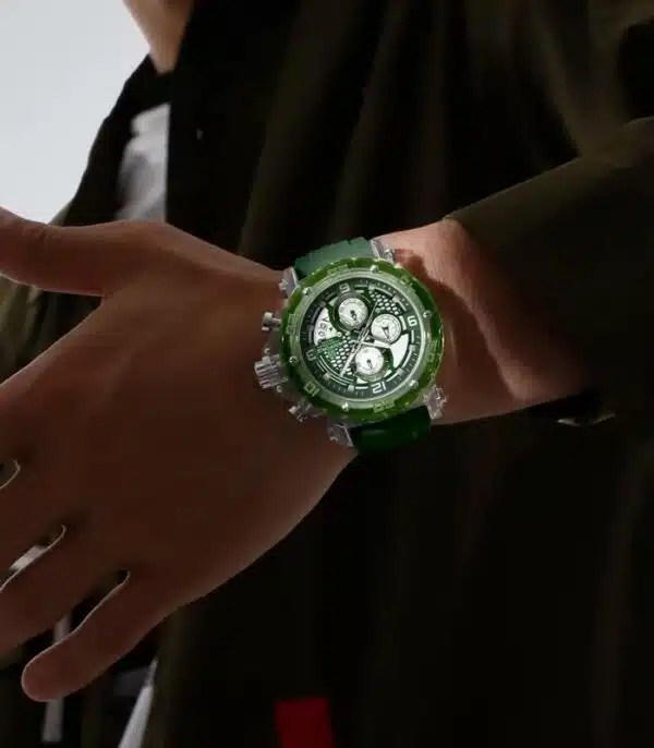 Prix montre Homme Naviforce NF7123 Fond Vert Tunisie