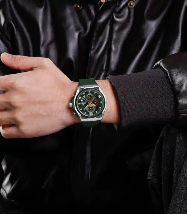 Prix montre Homme Naviforce NF8051 Fond Vert Tunisie