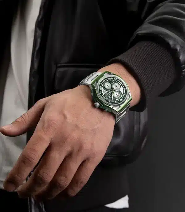 Prix montre Homme Naviforce NF8051S Fond Vert Tunisie