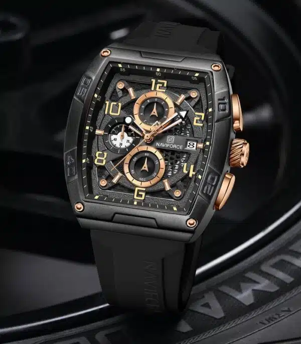 Prix montre Homme Naviforce NF8052 Fond Noir Homme Tunisie