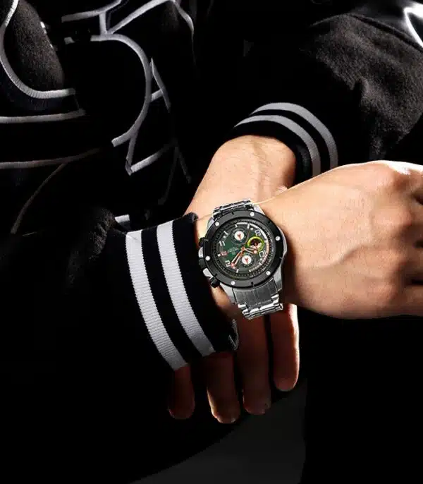 Prix montre Homme Naviforce NF8056 Fond Vert Tunisie