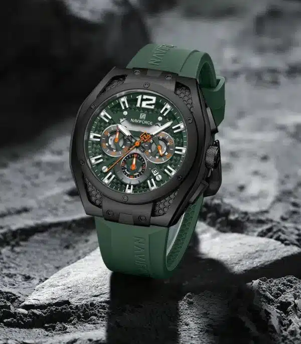 Prix montre Homme Naviforce NF8063 Vert Tunisie