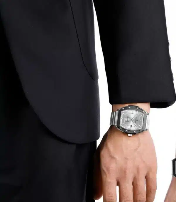 Prix montre Homme Naviforce NF8068G Argent Tunisie