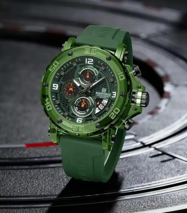 Prix montre Naviforce NF7123 Vert Homme Tunisie