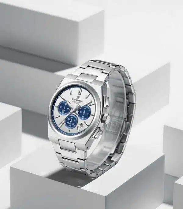 Prix montre Naviforce NF8048G Argent Bleu Homme Tunisie