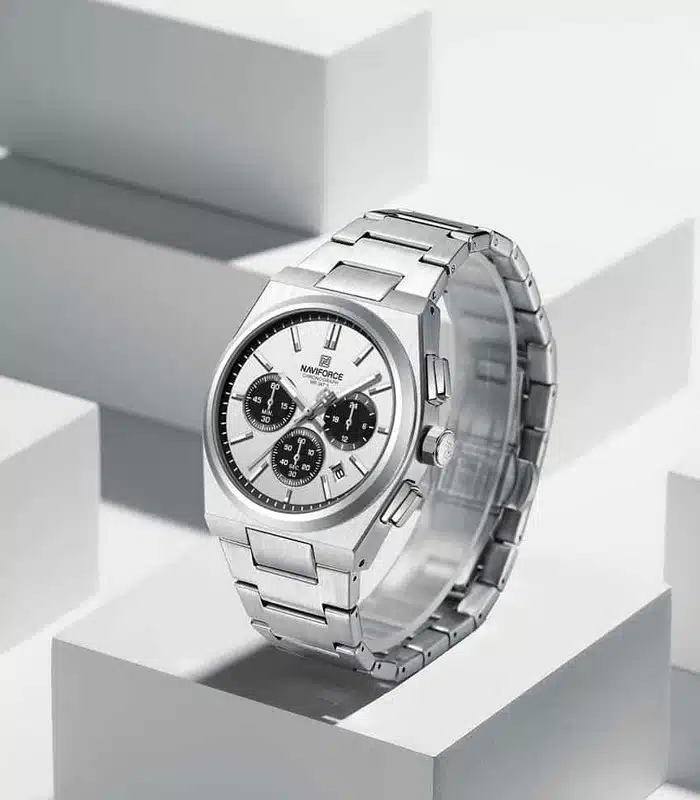 Prix montre Naviforce NF8048G Argent Homme Tunisie Prix montre Naviforce NF8048G Argent Homme Tunisie