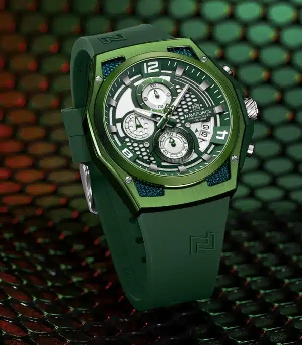 Prix montre Naviforce NF8051 Vert Homme Tunisie Prix montre Naviforce NF8051 Vert Homme Tunisie