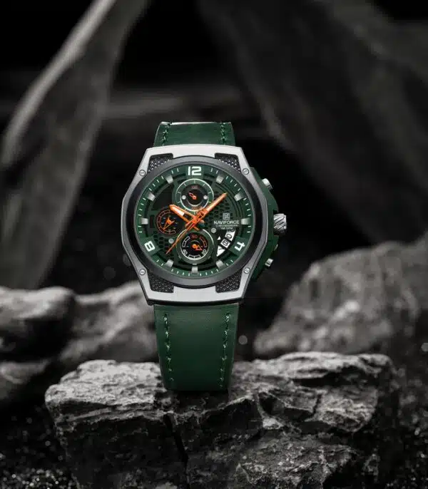 Prix montre Naviforce NF8051L Vert Homme Tunisie