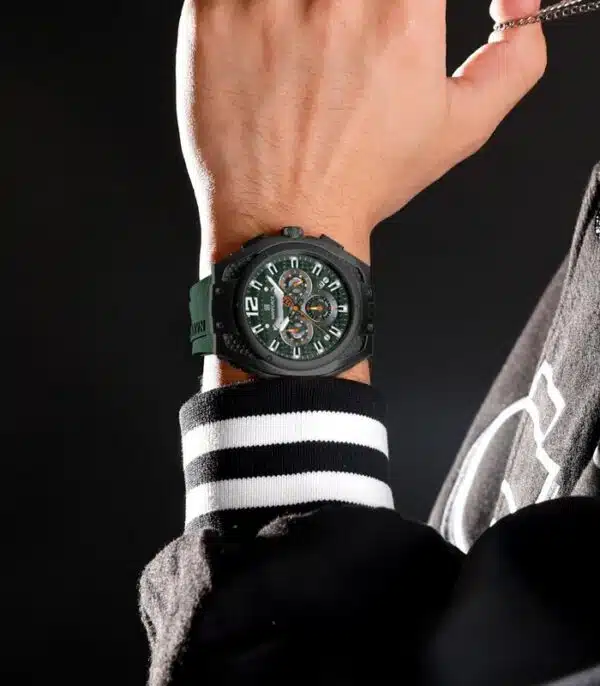 Prix montre Naviforce NF8063 Vert Homme Tunisie