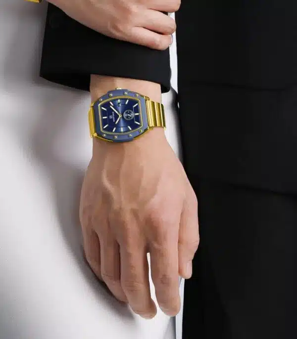 Prix montre Naviforce NF8068G Bleu Homme Tunisie