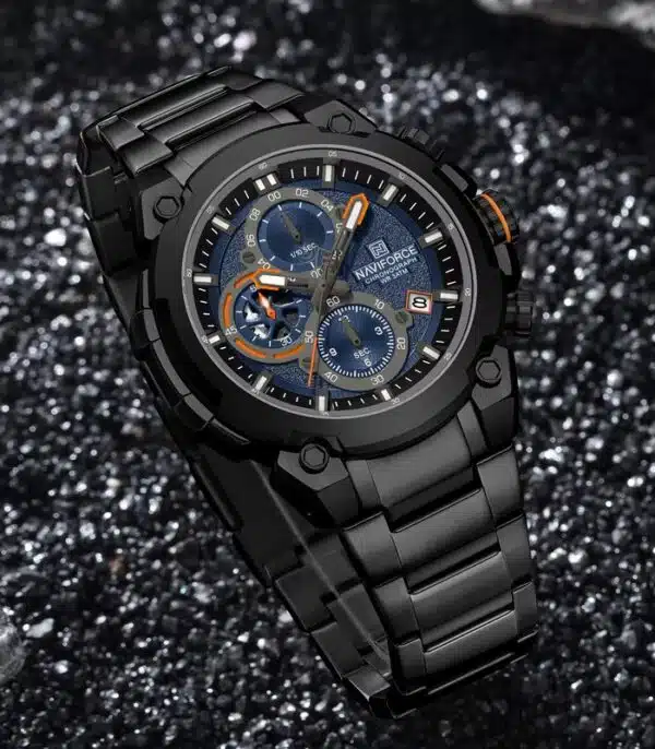 Prix montre Naviforce NF8071 Fond Bleu Homme Tunisie