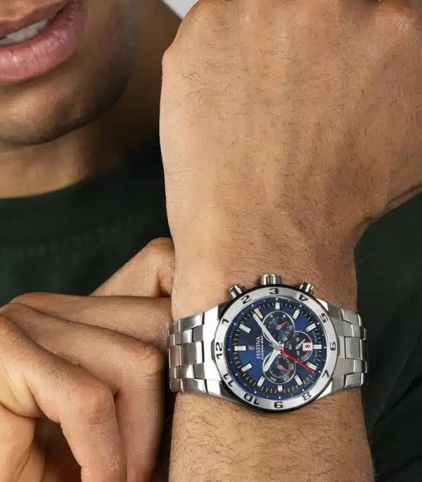 Prix montre Homme Festina F20670 Bleu Tunisie