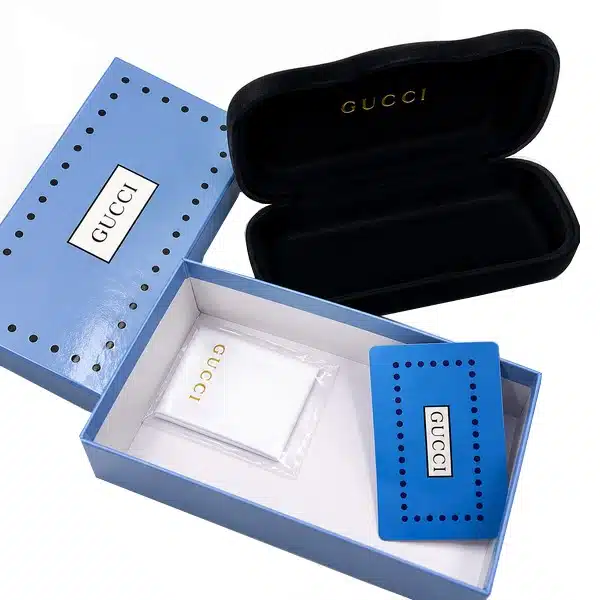 Emballage Lunette Homme et Femme Gucci Packaging Lunette Gucci prix Tunisie