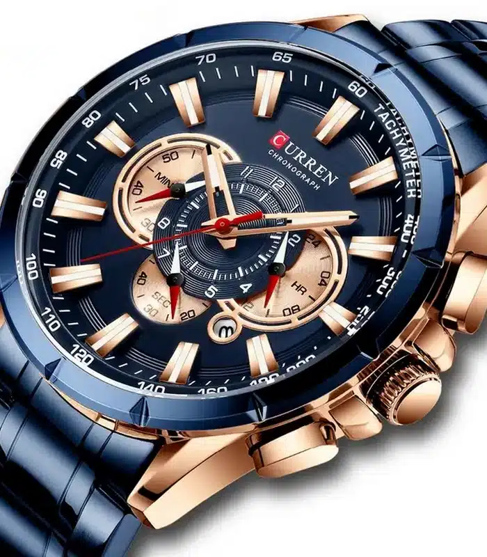 Montre Curren 8363 Bleu Homme prix Tunisie Montre Curren 8363 Bleu Homme prix Tunisie