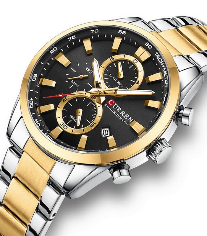 Montre Curren 8445 Doré Homme prix Tunisie Montre Curren 8445 Doré Homme prix Tunisie