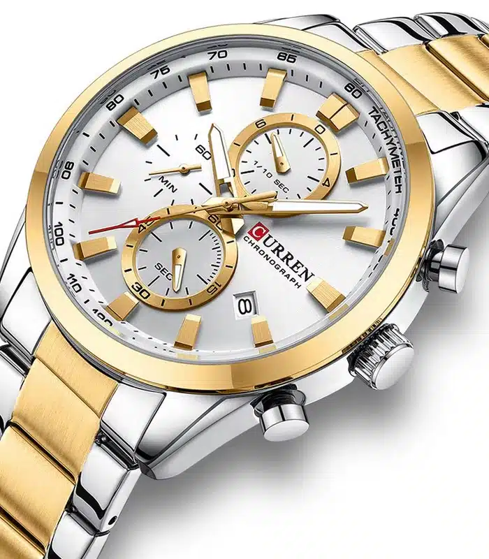 Montre Curren 8445 Fond Blanc Homme prix Tunisie Montre Curren 8445 Fond Blanc Homme prix Tunisie