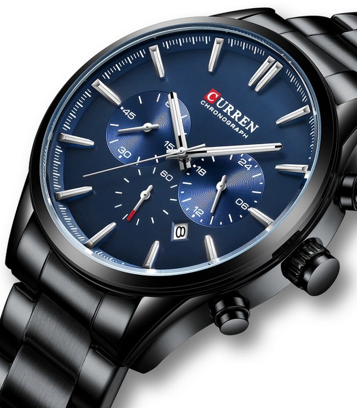 Montre Curren 8446 Noir Homme prix Tunisie Montre Curren 8446 Noir Homme prix Tunisie
