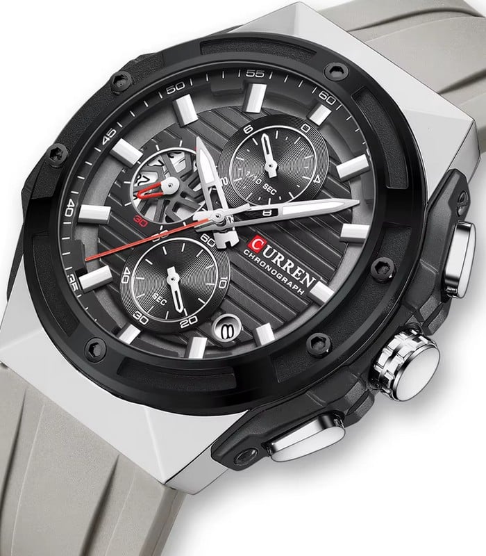 Montre Curren 8462 Gris Homme prix Tunisie Montre Curren 8462 Gris Homme prix Tunisie