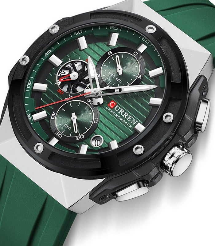 Montre Curren 8462 Vert Homme prix Tunisie Montre Curren 8462 Vert Homme prix Tunisie