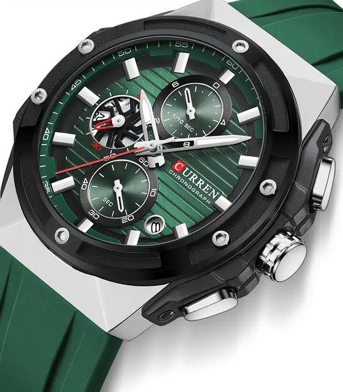 Montre Curren 8462 Vert Homme prix Tunisie Montre Curren 8462 Vert Homme prix Tunisie
