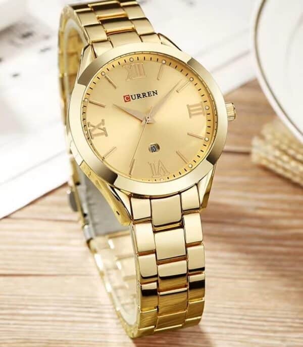 Montre Curren 9007 Doré Femme prix Tunisie Montre Curren 9007 Doré Femme prix Tunisie