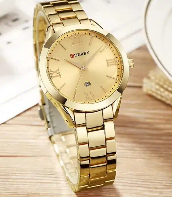 Montre Curren 9007 Doré Femme prix Tunisie Montre Curren 9007 Doré Femme prix Tunisie