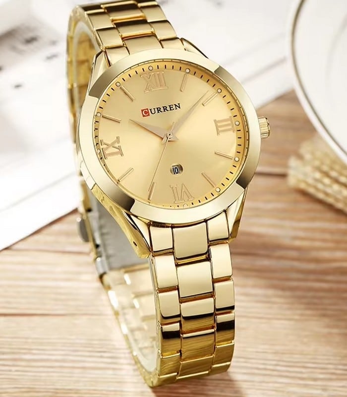 Montre Curren 9007 Doré Femme prix Tunisie Montre Curren 9007 Doré Femme prix Tunisie