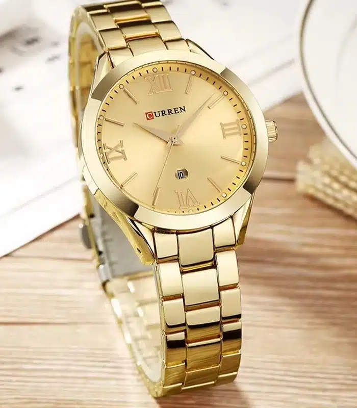 Montre Curren 9007 Doré Femme prix Tunisie Montre Curren 9007 Doré Femme prix Tunisie
