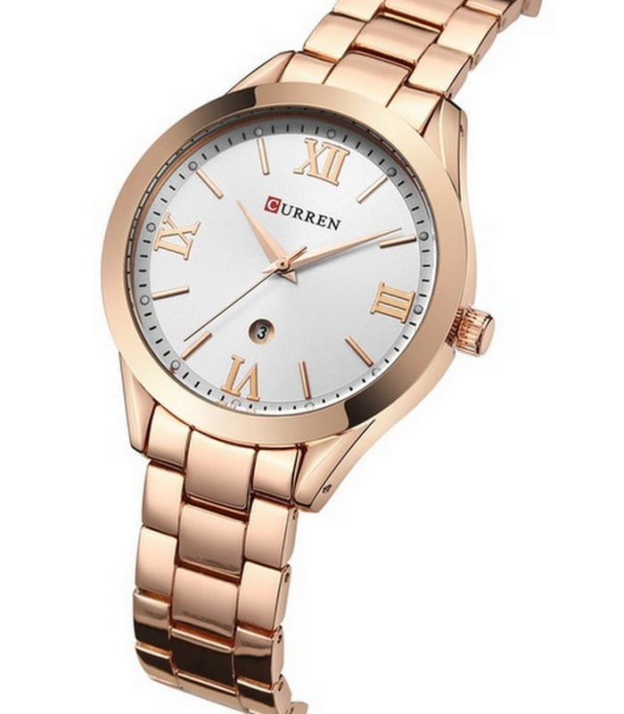 Montre Curren 9007 Fond Blanc Femme prix Tunisie Montre Curren 9007 Fond Blanc Femme prix Tunisie