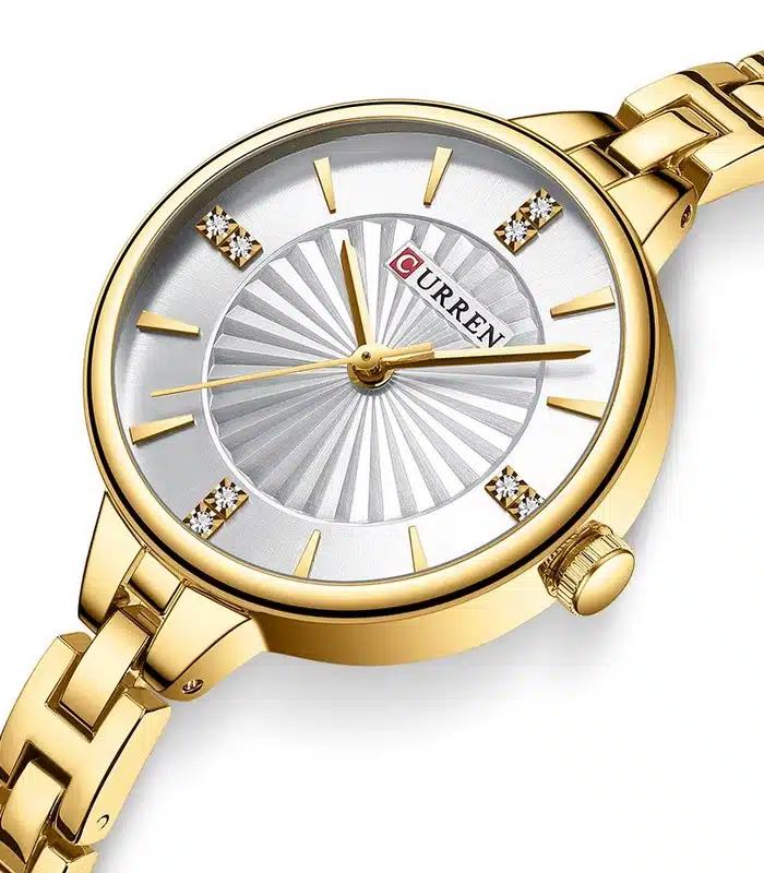 Montre Curren 9097 Fond Blanc Femme prix Tunisie Montre Curren 9097 Fond Blanc Femme prix Tunisie