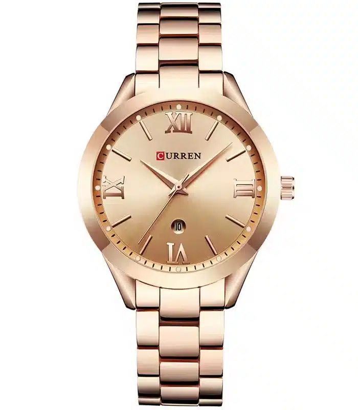 Montre Femme Curren 9007 Rosé prix Tunisie
