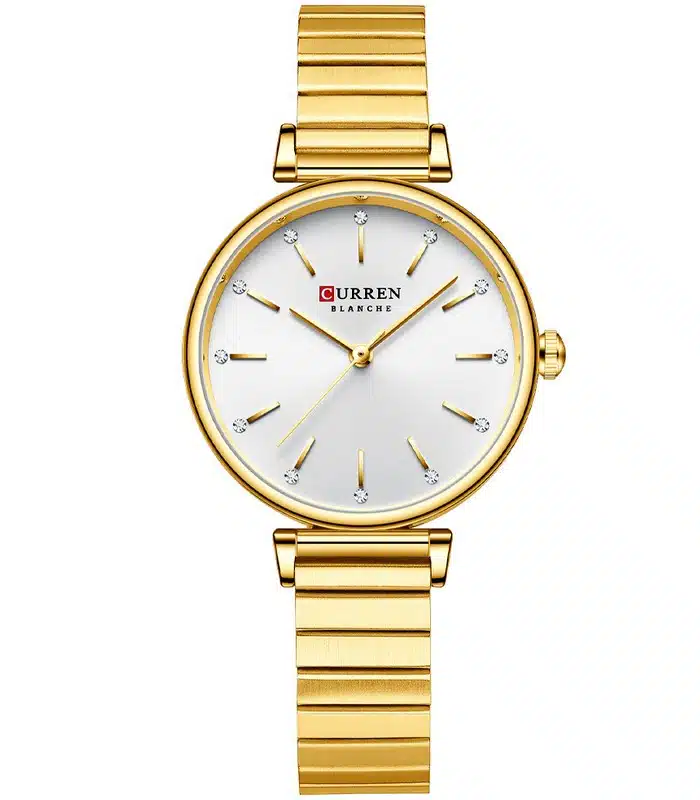 Montre Femme Curren 9081 Doré prix Tunisie
