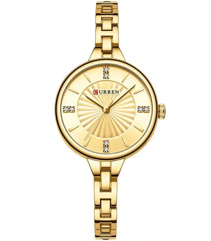 Montre Femme Curren 9097 Doré prix Tunisie