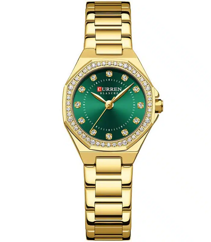 Montre Femme Curren 9100 Doré prix Tunisie